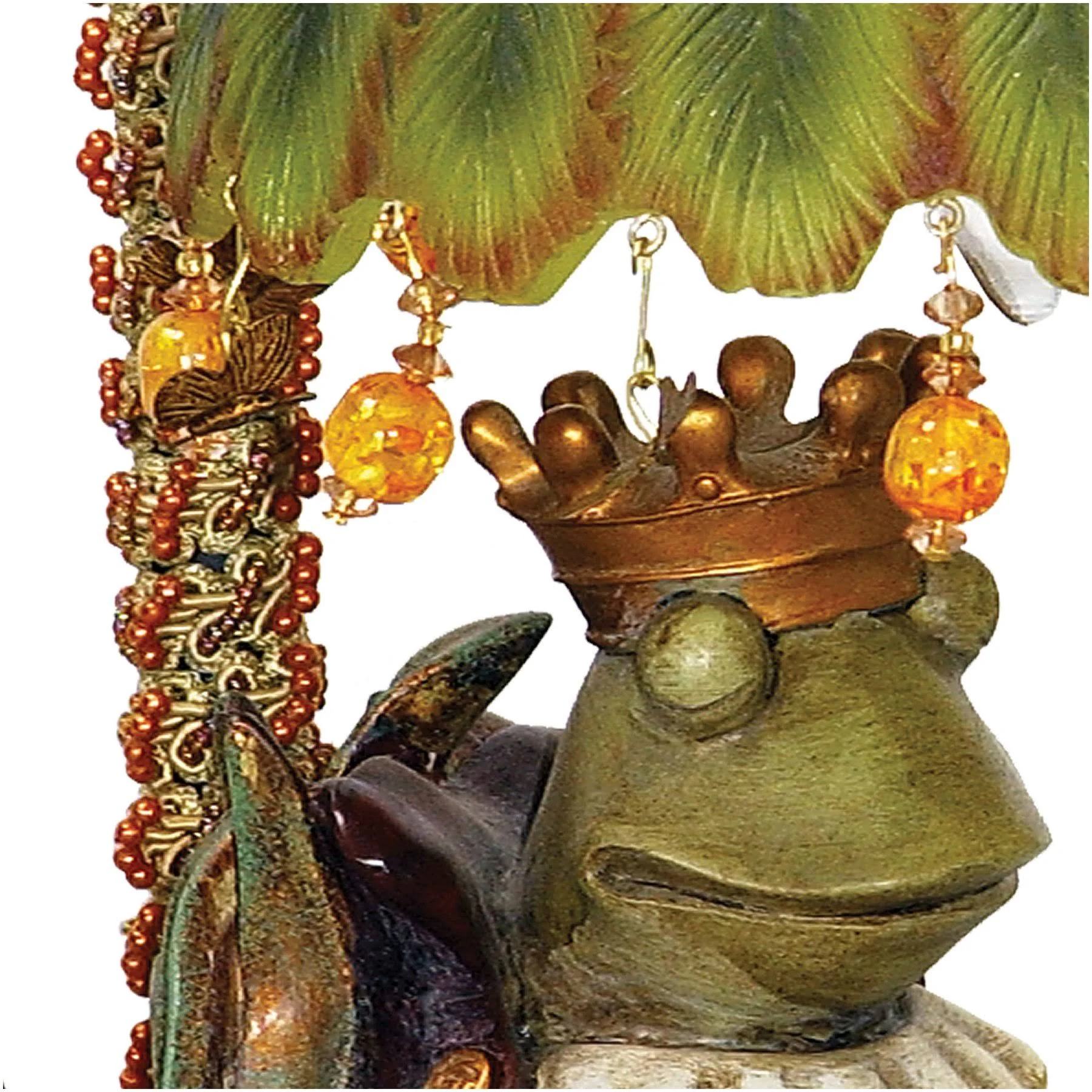 Sterling 91740 Sleeping King Frog Table Lamp - Image 4