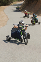 Razor DXT Drift Trike Black/ Yellow- Three Wheeled Drifting Ride on - Image 4