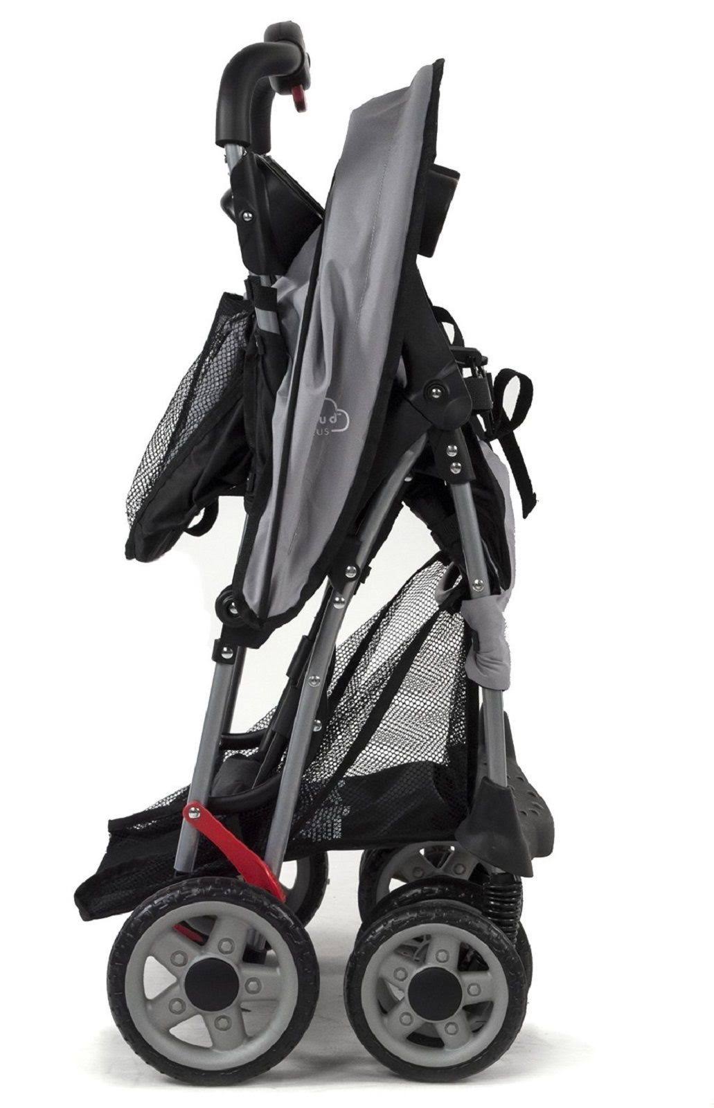 Kolcraft Cloud Plus Lightweight Stroller Slate - Image 5