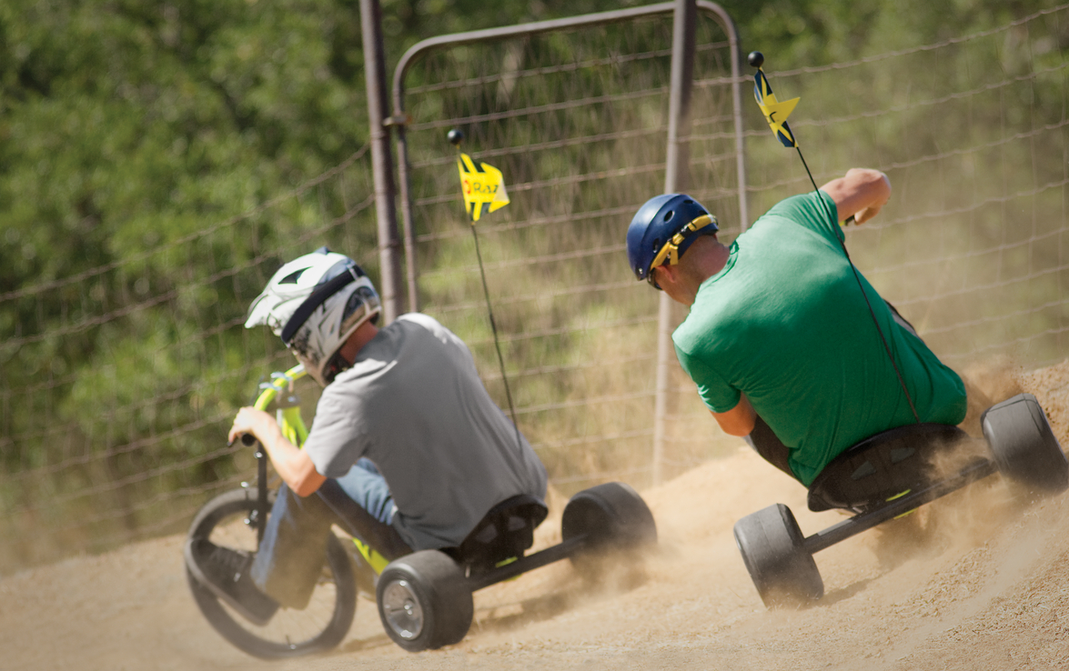Razor DXT Drift Trike Black/ Yellow- Three Wheeled Drifting Ride on - Image 8