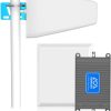 Verizon Signal Booster 5G 4G LTE Cell Phone Signal Booster Subroad 700Mhz Band 13 Mobile Cellular Repeater Amplifier Kit for Home, Office Signal Extend Coverage Up to 5,000 Sq Ft