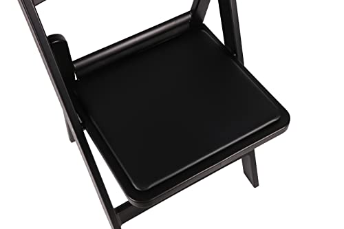 BTEXPERT Set of 4, Resin Folding Chair Vinyl Padded Seat Indoor Outdoor Lightweight Set for Home Event Party Picnic Kitchen Dining Church School Weddings - Image 10
