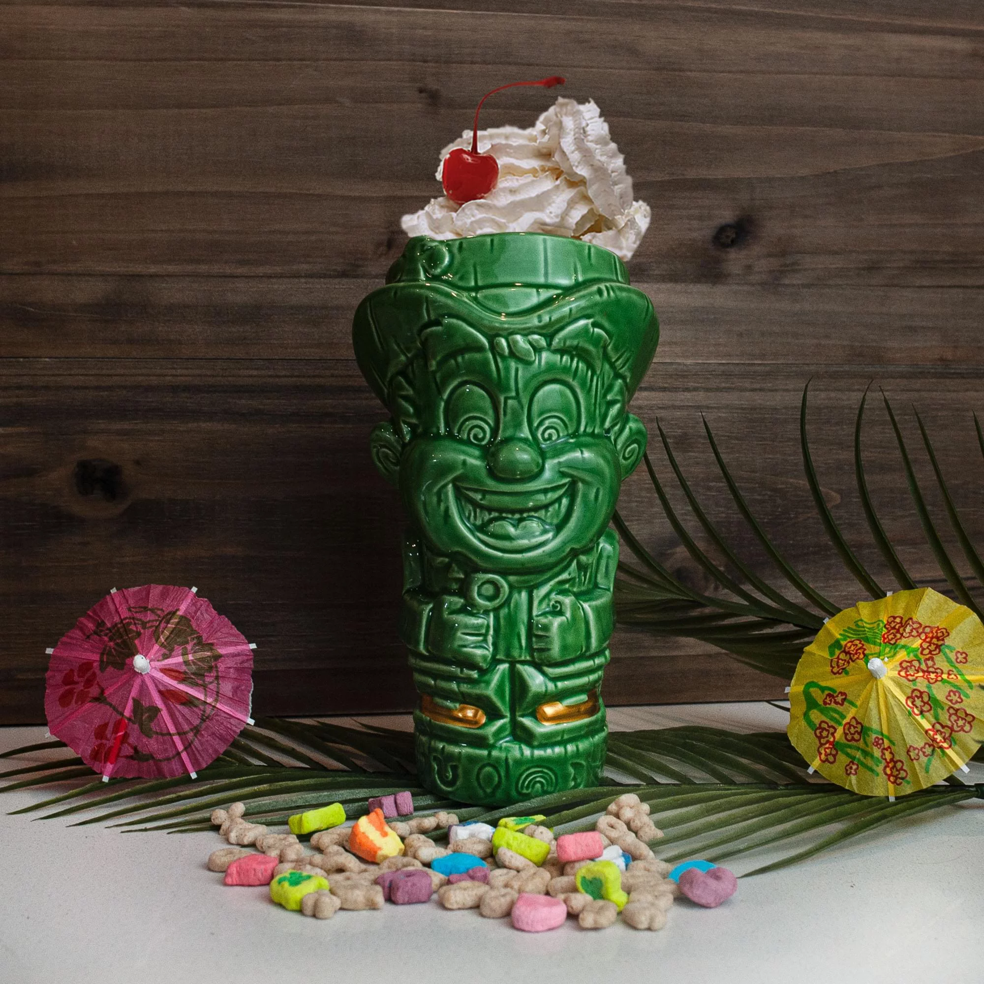 Geeki Tikis General Mills 16-Ounce Ceramic Mug | Lucky Charms Lucky the Leprechaun - Image 6