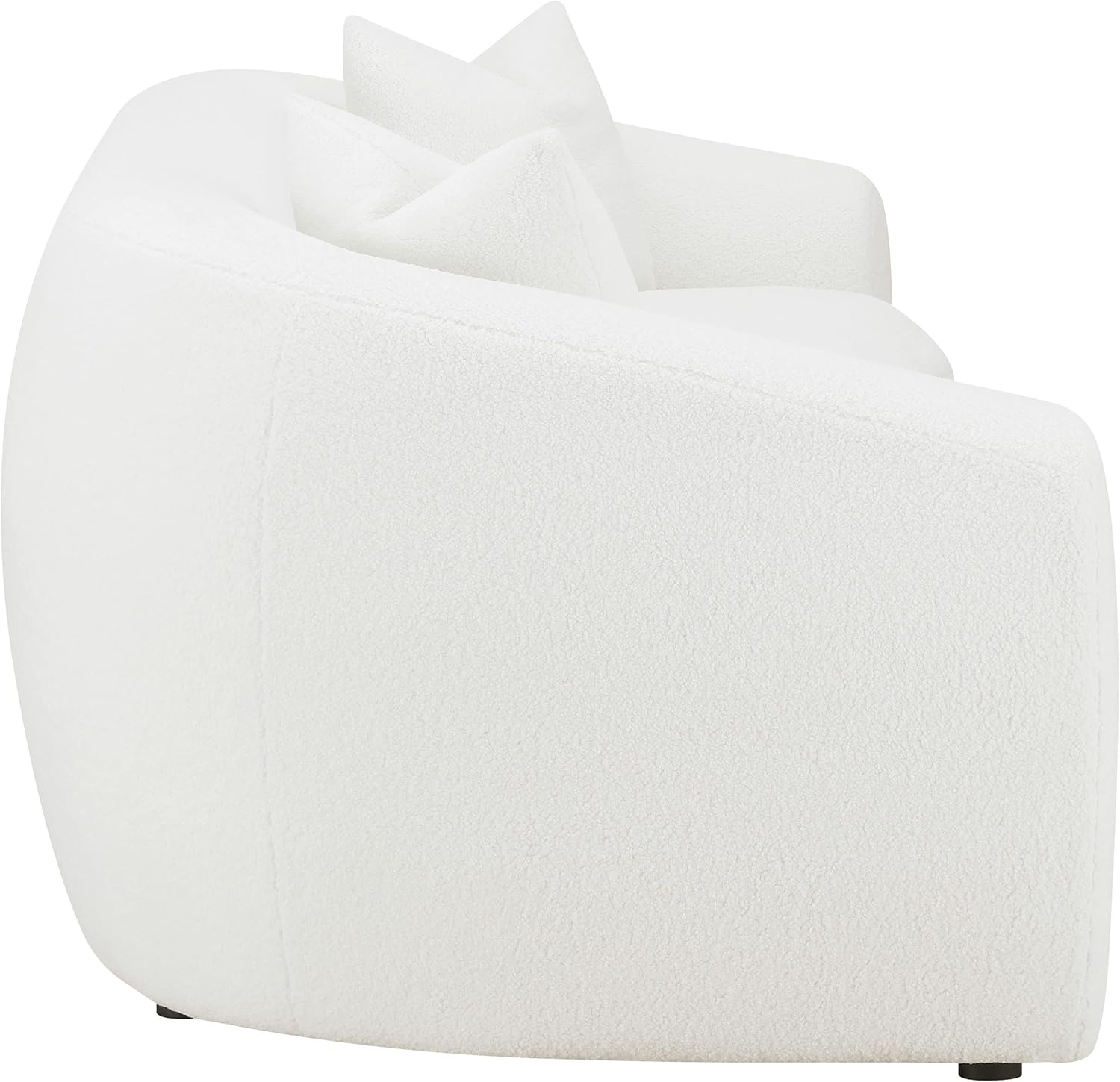 Coaster Home Furnishings Isabella Upholstered Tight Back Sofa White - Image 9