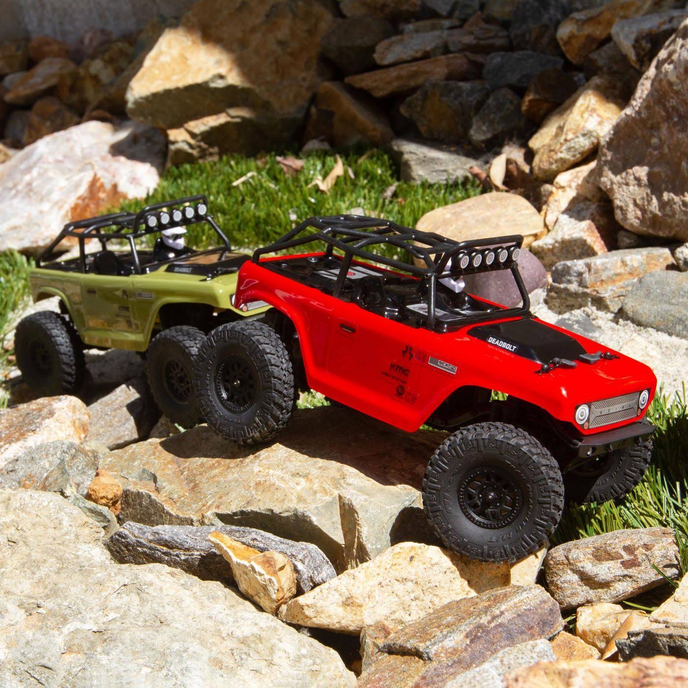Axial 1/24 SCX24 Deadbolt 4WD Rock Crawler Brushed RTR Red - Image 10