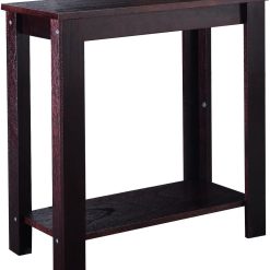 Alternative view of Casart End Table Coffee Sofa Wooden End Shelf Living Room Bedroom Chair Side Table Furniture Espresso