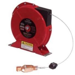 Alternative view of Reelcraft G 3050 N Spring Retractable Grounding Reel, 50&, Nylon Coated Cable