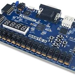 Alternative view of Digilent Basys 3 Artix-7 FPGA Trainer Board: Recommended for Introductory Users