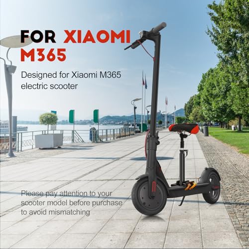 Gugxiom Electric Scooter Seat, Foldable and Adjustable Saddle Seat with Shock Absorption Foam Cushion Scooter Seat for Xiaomi M365 - Image 3