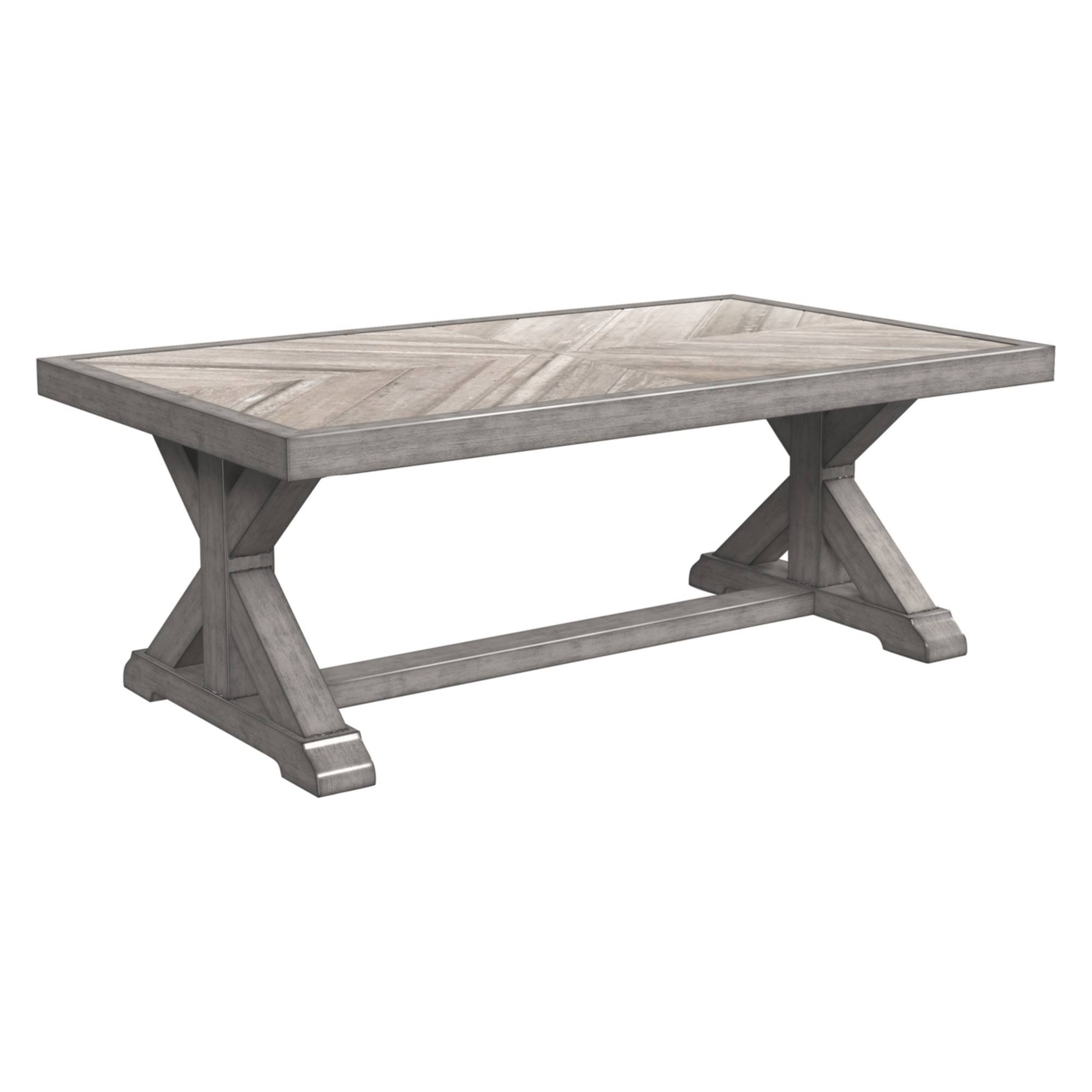 Beachcroft Rectangular Cocktail Table – Beige – Outdoor by Ashley - Image 10